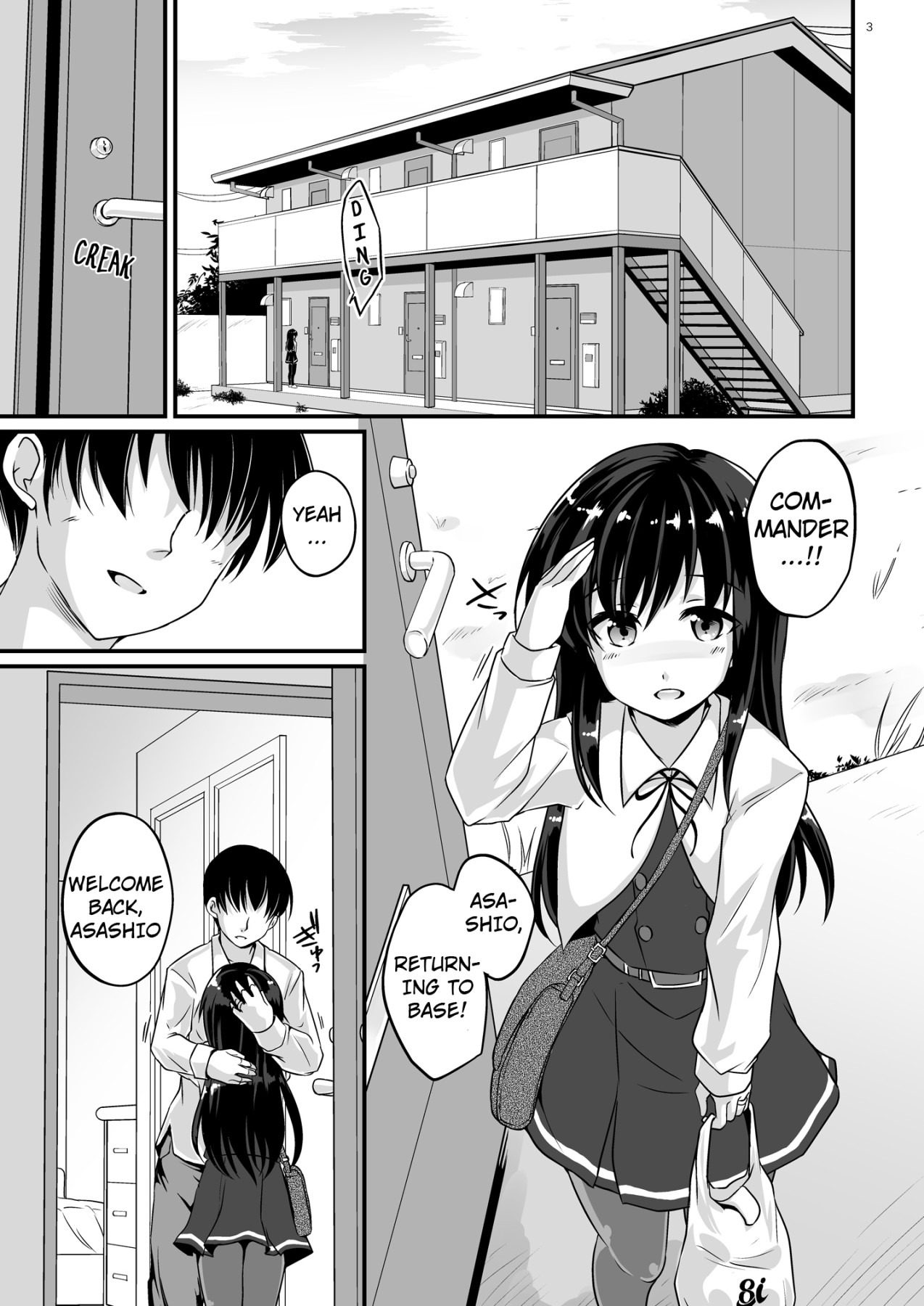 Hentai Manga Comic-Overnight Stay-Read-2